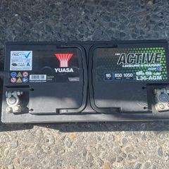 2 Yuasa L36-AGM 95Ah Leisure Batteries 160 the Pair