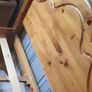 wooden bed frame Image 2