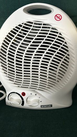 Fan Heater with 2 Heat Settings and Overheat Protection