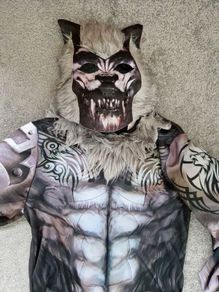 Halloween Wolf costume with mask