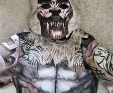 Halloween Wolf costume with mask