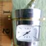 Vintage Miniature Wine Bucket Champagne Clock Linden Quartz Japan Movement - works well Image 9