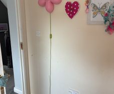 Flower wall lamp