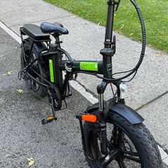Electric Bicycle with 60-70 km Range, 7-Speed Gears and Disc Brakes