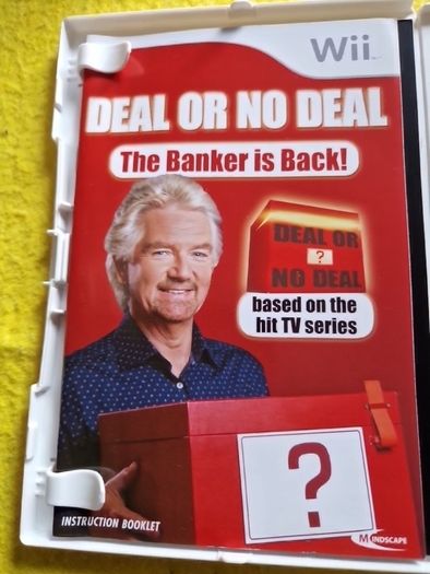 Deal or No Deal The Banker is Back Nintendo Wii Games Original