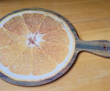 Vintage Orange Chopping board