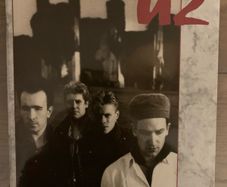U2 Unforgettable Fire 1985 Tour Programme Red Version