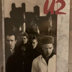 U2 Unforgettable Fire 1985 Tour Programme Red Version
