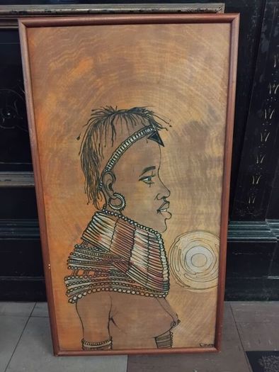 Large African painting