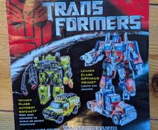 Vintage Transformers flyer 2006