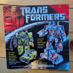 Vintage Transformers flyer 2006