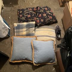 Six cushions.  Laura Ashley and Paul Costello