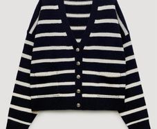 Zara 100% Wool Knitted Cardigan