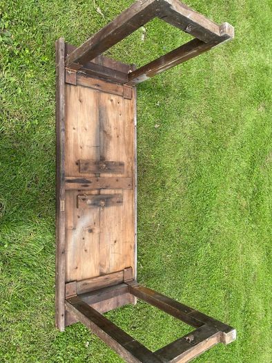 Antique bench table