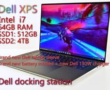 Dell XPS, i7, 64GB RAM, 4.5TB SSD workstation