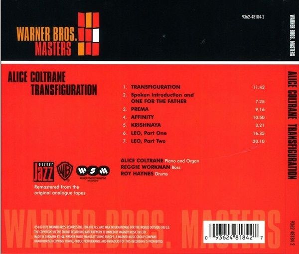 ALICE COLTRANE - Transfiguration