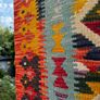 Handwoven Pakistani Kilim Rug 100% Wool, Multicolour Image 3