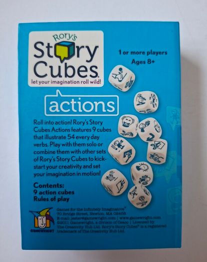 Rory's Story Cubes Actions