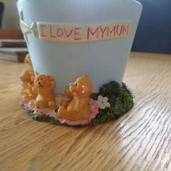 I love Mum Flower Pot for Sale