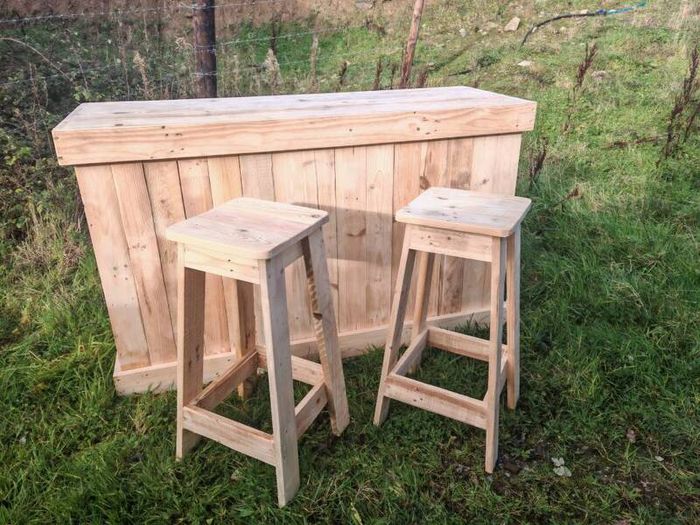 Rustic kitchen island
