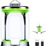 Camping Lantern Rechargeable, 2000 Lumen Ultra Bright Camping Lights Lamp - 7 Light Modes, 60 LED Hanging Tent Lamp, 10+ Hrs Battery Life for Outdoor, Power Cuts, Emergency, Fishing, Hiking etc Image 2