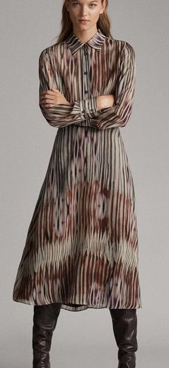 Massimo Dutti midi skirt