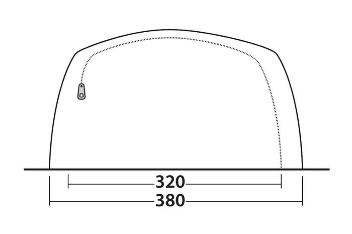 Outwell Greenwood 6 Family Tent New
