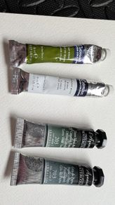watercolour tubes
