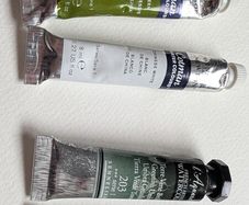 watercolour tubes