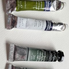 watercolour tubes