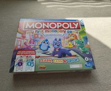 my first monopoly game 2 sided  Like New