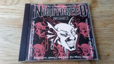Gothic Sound Of Nightbreed Label Sampler CD Goth Darkwave Punk