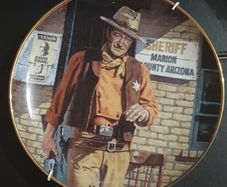 Franklin Mint Limited Edition John Wayne Decorative Plate