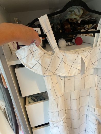 Mango pure linen dress