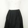 Karen Millen Black White Full Skirted Flower Applique Jacquard Dress Image 6