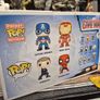Funko Pocket Pop 4 Pack Hawkeye / Spider-Man + Key rings  MARVEL Civil War. Image 2