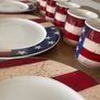 Vintage 1997 Warren Kimble 'Colonial' by Sakura Dinnerware Set Image 7