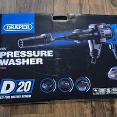 Draper Cordless Pressure Washer