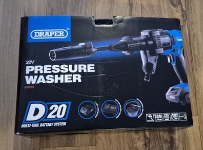 Draper Cordless Pressure Washer