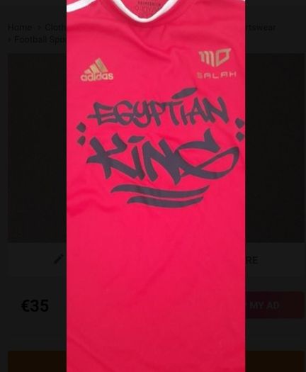 Adidas Mo Salah tshirt