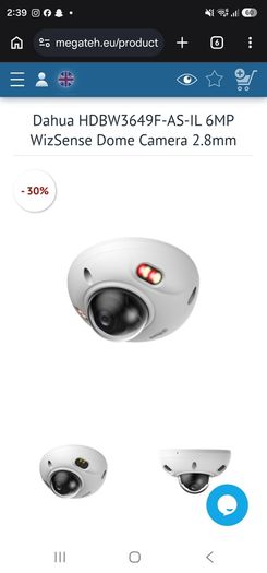 Smart security cameras,never used,original price was 240 each