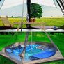 Lightweight waterproof double layers camping indian tipi tent yurt teepee tent for outdoor hiking (FREE SHIPPING) Image 5