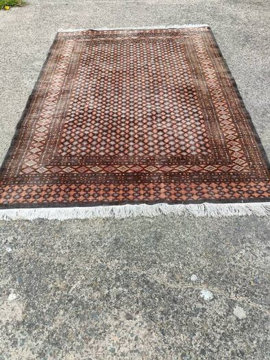 Stunning Hand Woven Pakistani Wool Rug(200 KPSI)