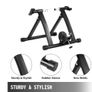 Magnetic Indoor Bike Trainer Stand 750W Fluid Resistance 330LBS Bicycle Rear Easel Fits for Wheels 26"-29" Riding Exercise Image 4