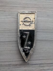 Opel Zephyr vintage car badge