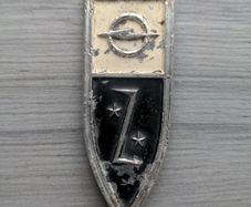 Opel Zephyr vintage car badge