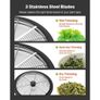 Bud Leaf Bowl Trimmer, 335 mm Manual Bud Trimmer, with Sharp Stainless Steel Blades, Visual Cutting, Wet & Dry Hydroponic Cutting Machine Image 4