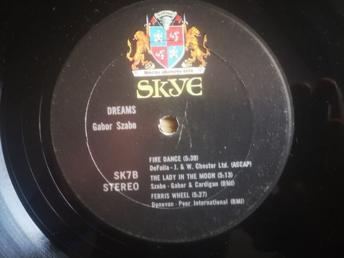 Gabor Szabo - Dreams Skye U.S. Orig Jazz LP