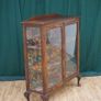 Quality Oak Glazed Display Cabinet Image 3