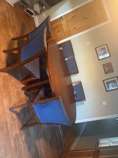 table and chairs